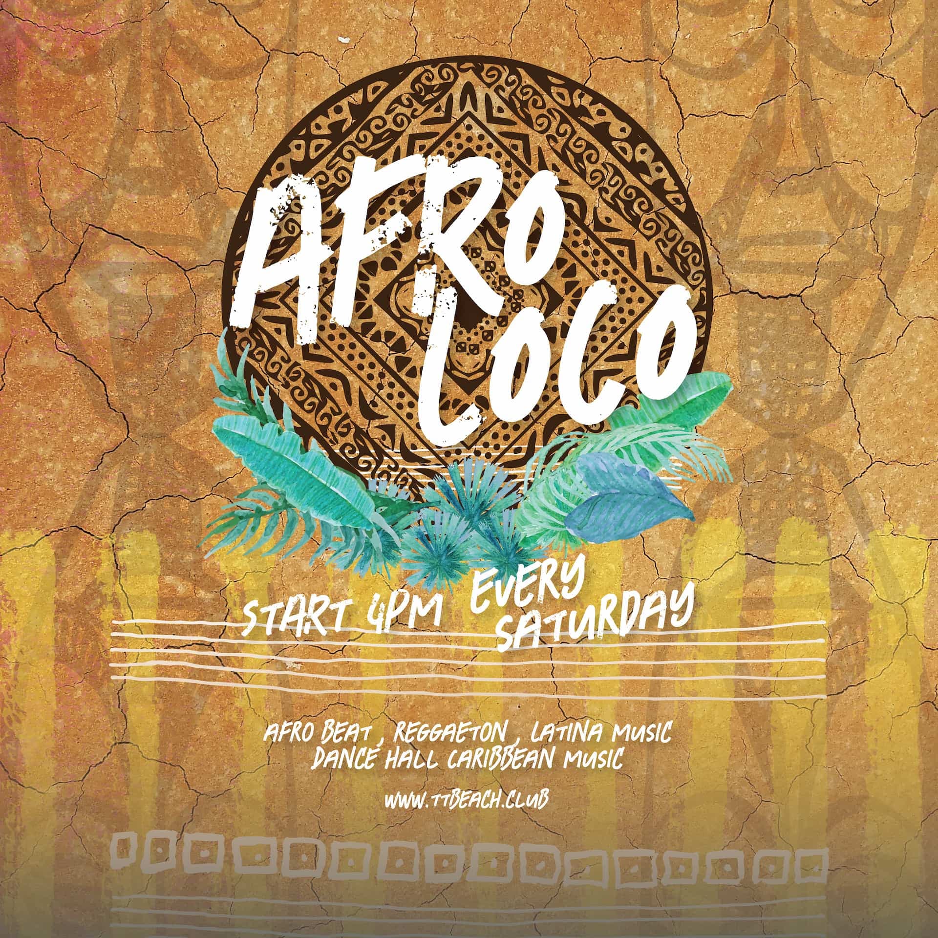 Get Your Groove On with Afro Loco: The Newest Weekly Event On The Line at Tropical Temptation Beach Club
