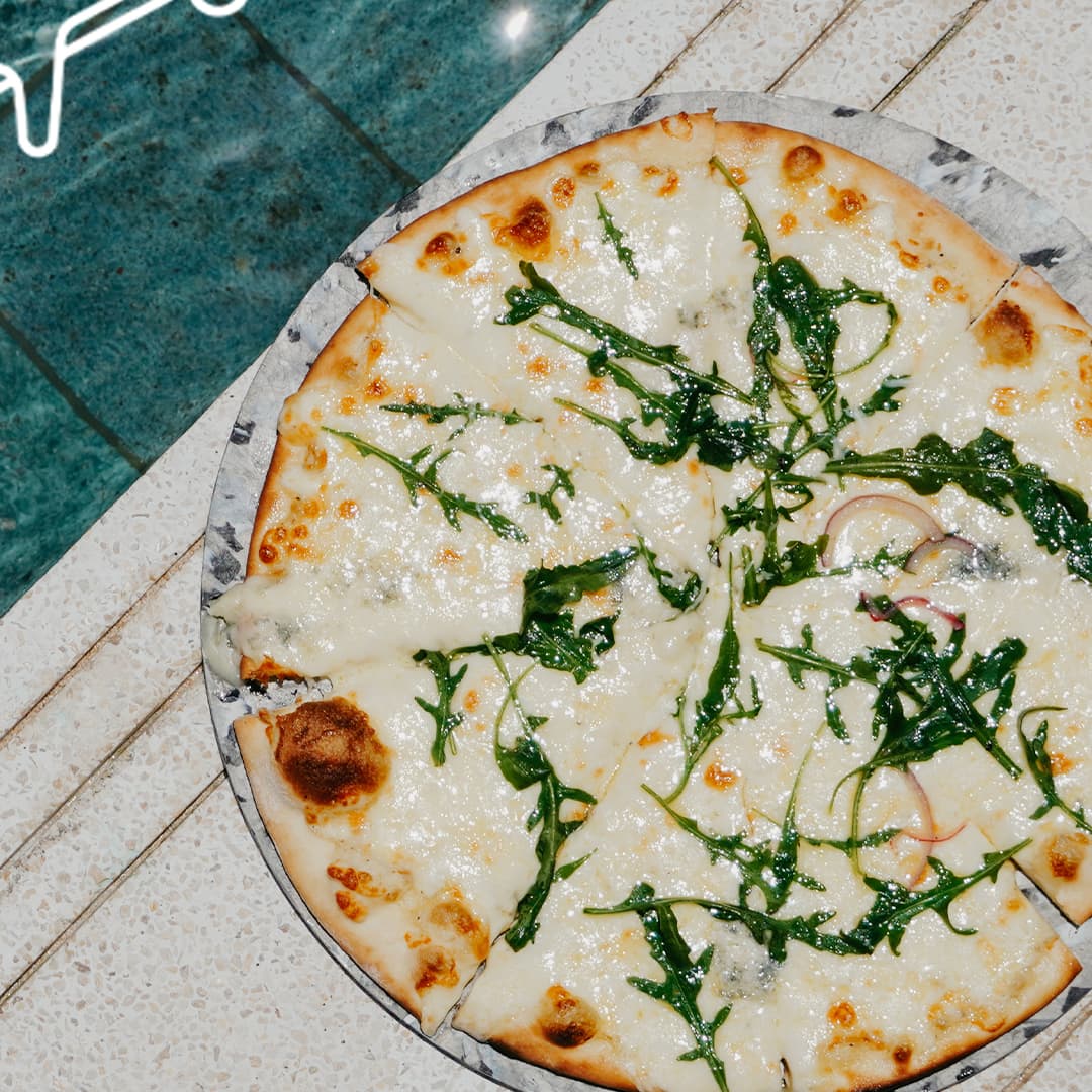 Handcrafted Wood-Fired Delights at White Sand Beach, Pizza Inch