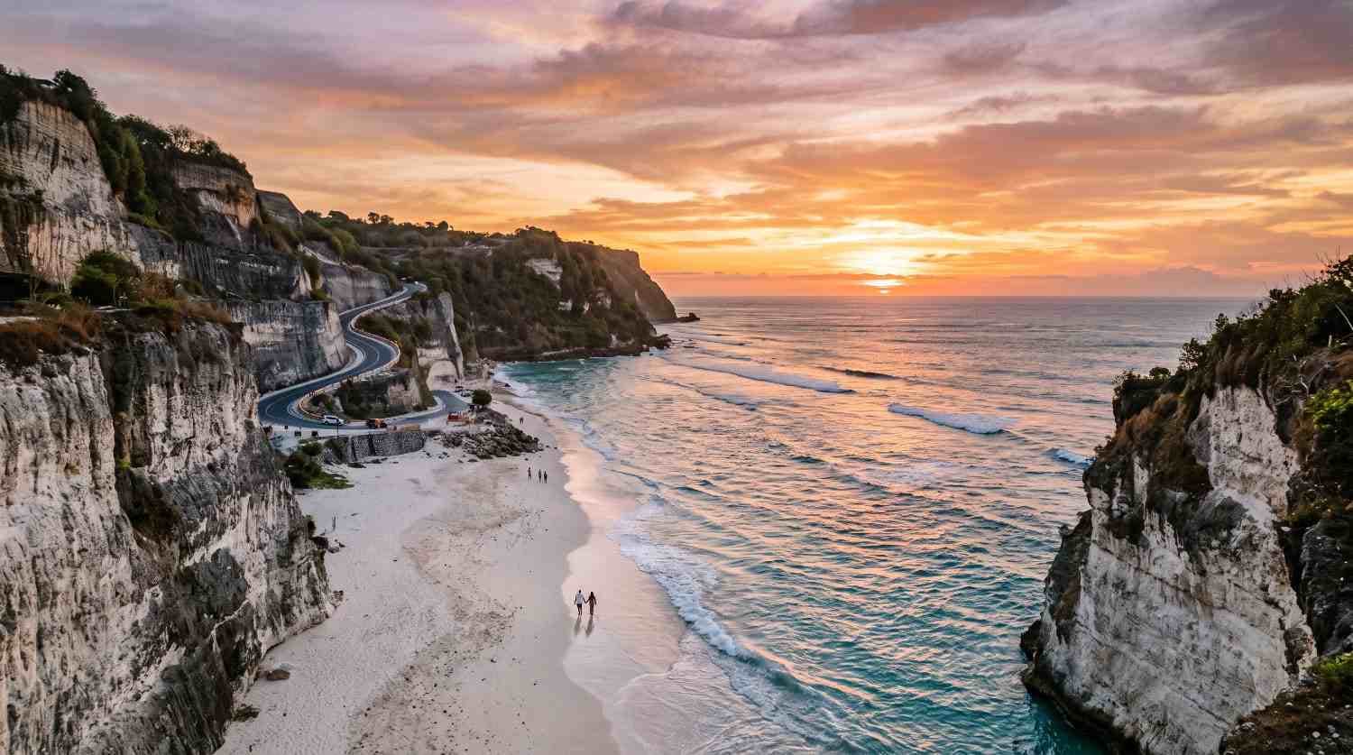 Panduan Sunset Melasti Beach: Waktu, Tiket, &amp; Spot Terbaik