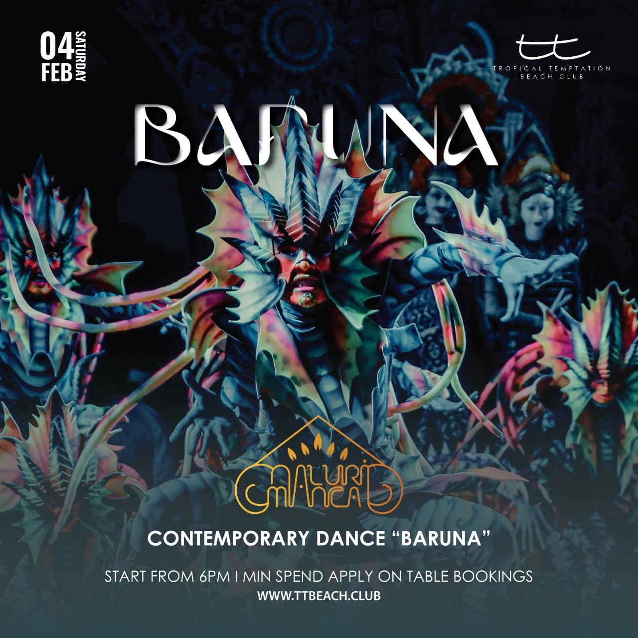 Be Mesmerized by the Beauty of Contemporary Dance with Baruna by Naluri Manca – Free Entry