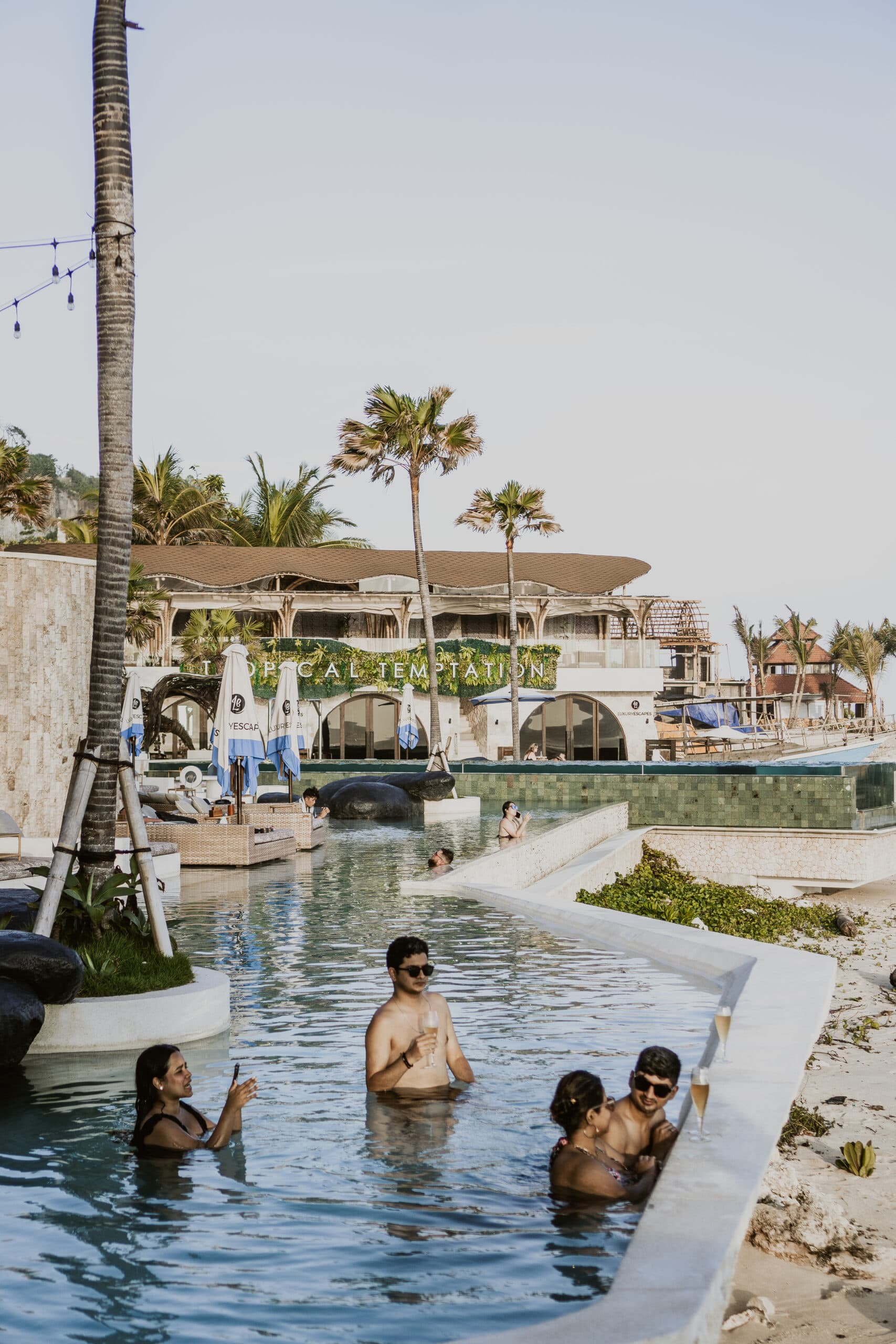 Must-Visit Beach Club at Melasti Beach: Tropical Temptation Beach Club