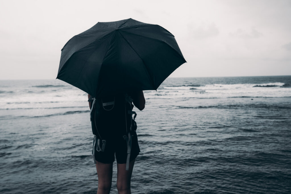 rainy season bali