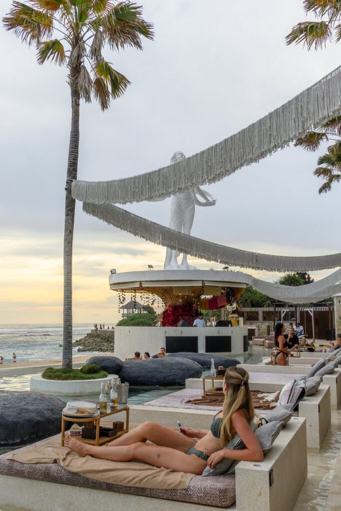 Where to Go in Bali for an Iconic and Unique Setting: Tropical Temptation Beach Club