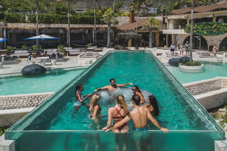 beach party in bali